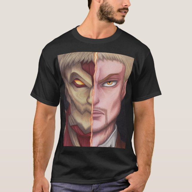 Camiseta Reiner Braun ~ Titán Blindado (Anverso)