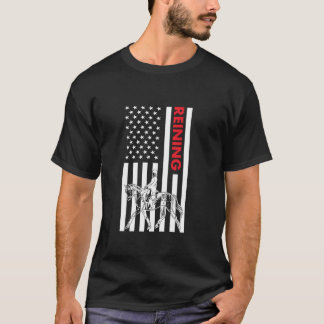 Camiseta Reiner La Bandera Estadounidense Reining