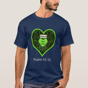 Camiseta Reinicie su corazón