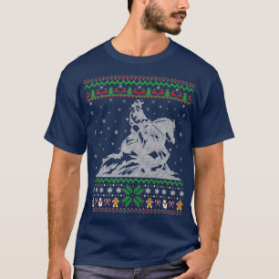 Camiseta Reining Hors Sports Lover Xmas Feo Reining