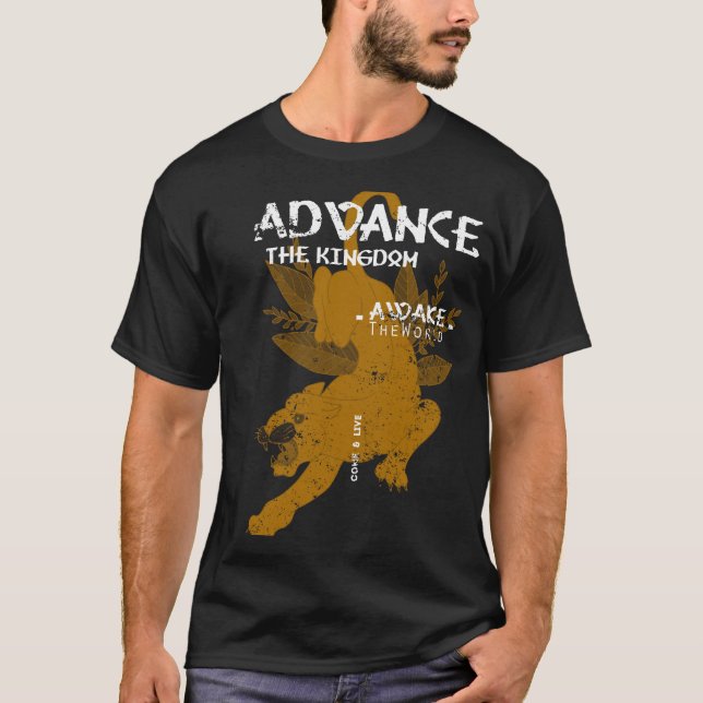 Camiseta Reino Avanzado: Despertar el Poder de la Flor del  (Anverso)