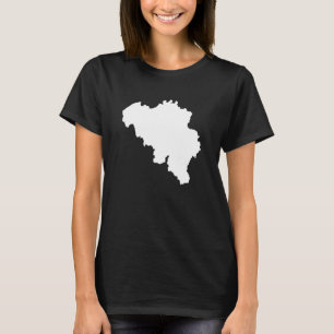 Camiseta Reino de Bélgica Europa Europa Geografía Belga Eur