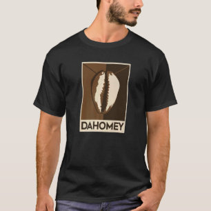 Camiseta Reino de Dahomey Benín Vudú Concha de Cauri