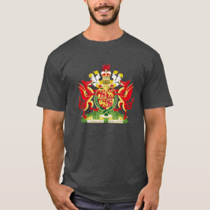Camiseta Reino de Gales Escudo de Armas Cymru am by Unisex