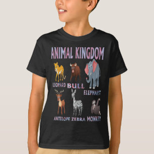 Camiseta Reino de los animales
