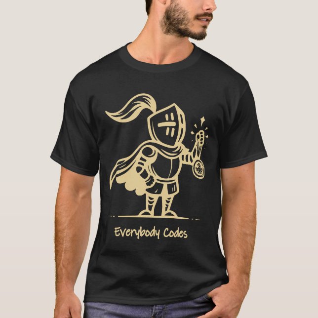 Camiseta Reino del Algoritmo Man T-Shirt (Anverso)
