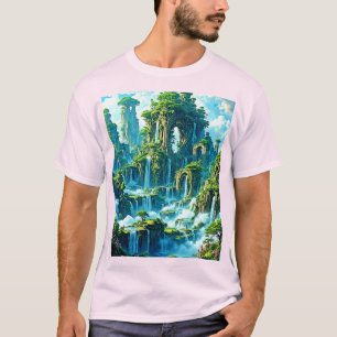 Camiseta Reino del Árbol de la Cascada de Sueños