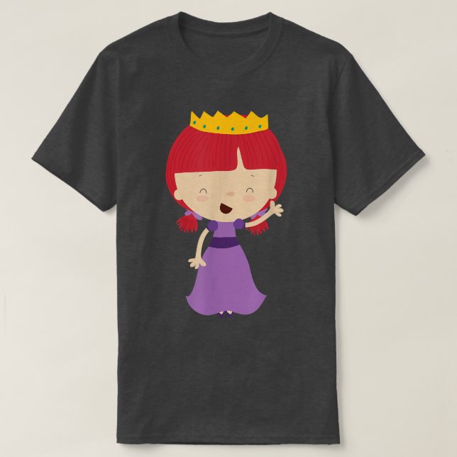 Camiseta Reino del cuento de hadas por la princesa Eggroll  (Diseño del anverso)