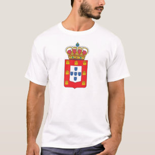 Camiseta Reino del escudo de armas de Portugal (1830)