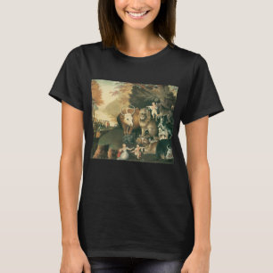 Camiseta Reino Pacífico de Edward Hicks Arte Folclórico Ant