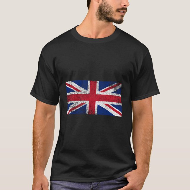 Camiseta Reino Unido Bandera Británica Inglaterra Reino Uni (Anverso)