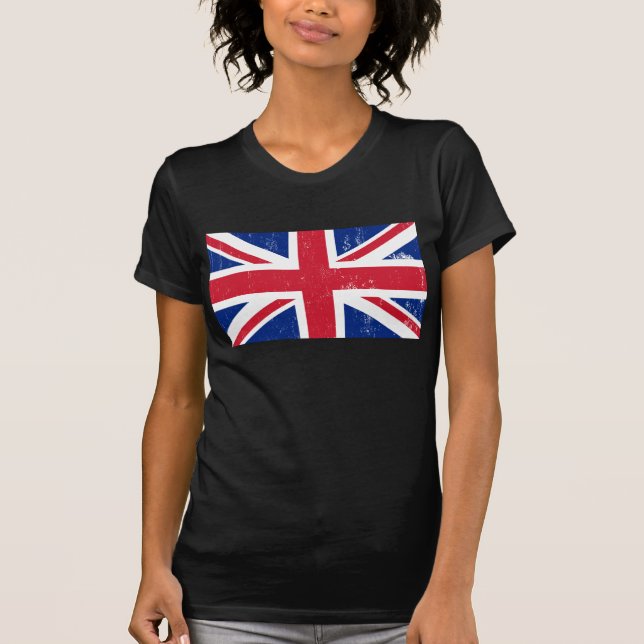Camiseta Reino Unido Gran Bretaña e Inglaterra Bandera ingl (Anverso)