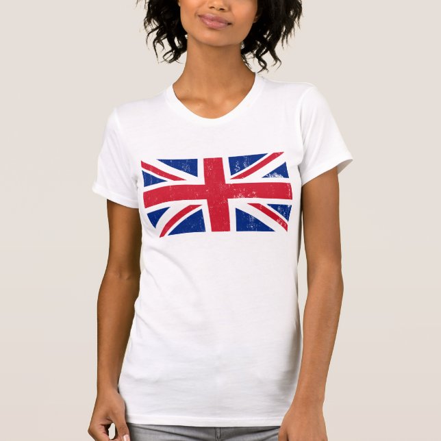Camiseta Reino Unido Gran Bretaña e Inglaterra Bandera ingl (Anverso)