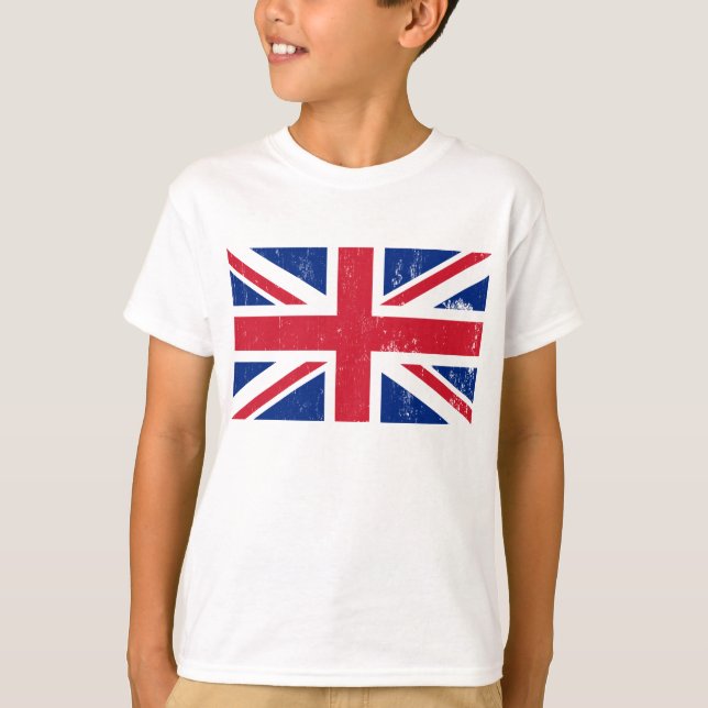 Camiseta Reino Unido Gran Bretaña e Inglaterra Bandera ingl (Anverso)