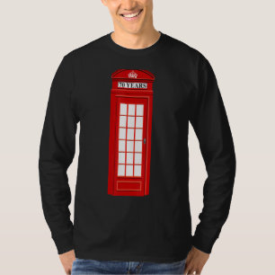 Camiseta Reino Unido Londres Red Phone Box Boo