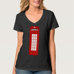 Camiseta Reino Unido Londres Red Phone Box Boo