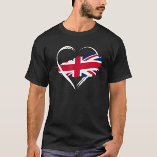 Camiseta Reino Unido Raíces Gran Bretaña e Irlanda del Nort