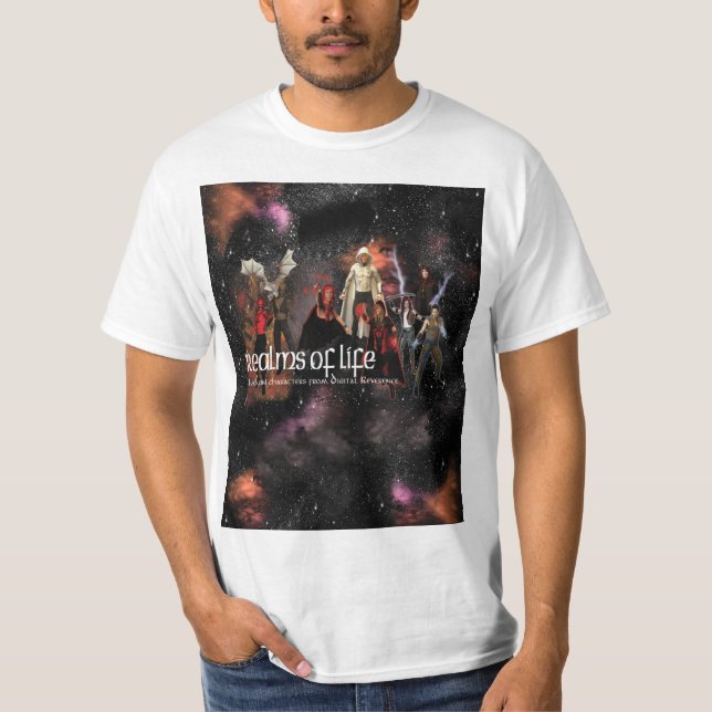 Camiseta Reinos de la vida (Anverso)