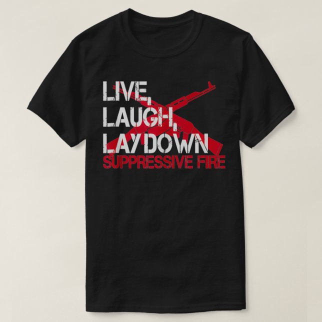 Camiseta Reír En Vivo Derriba Los Derechos Supresores De La (Diseño del anverso)
