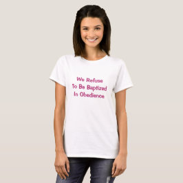 Camiseta Reivindicando Nuestros Cuerpos Morados Feministas