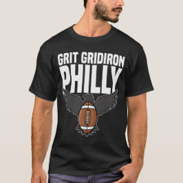 CAMISETA REJILLA DE BRUTALIDAD DE FILADELFIA - FÚTBOL DE FI