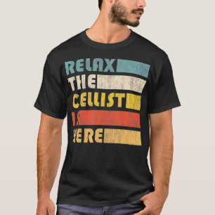 Camiseta Rela, el famoso músico de Cello