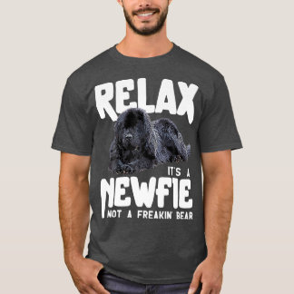 Camiseta Rela es un Newfie no AFreakinBear Terranova D