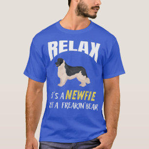 Camiseta Rela It's A Newfie Not A Bear Funny Newfoundland D