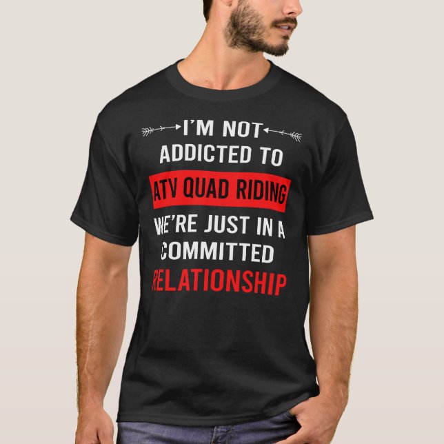Camiseta Relación ATV Quad Riding (Anverso)