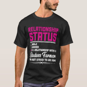 Camiseta Relación Con Una Esposa Campesina Novia 1