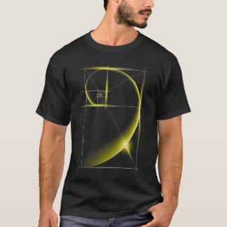 Camiseta Relación de oro de Fibonacci