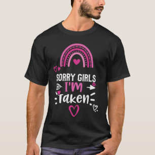 Camiseta Relación Lo siento Chicas me toman el día de San V