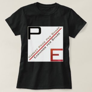 Camiseta "Relación P/E"