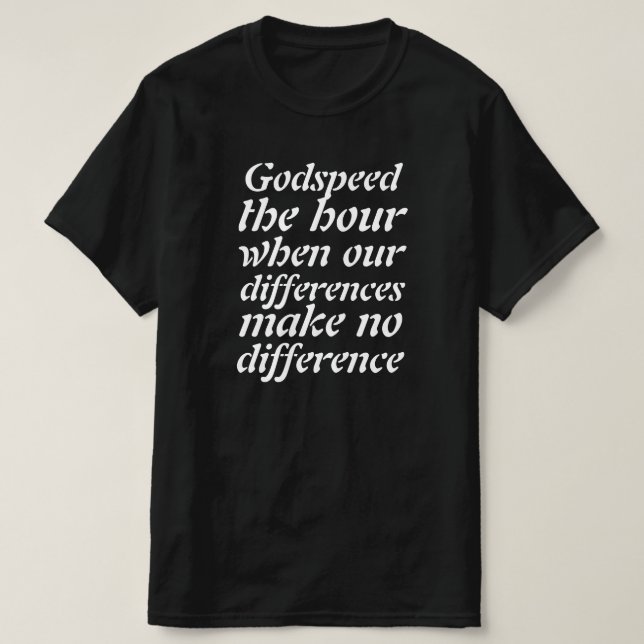 Camiseta Relación racial e igualdad humana (Diseño del anverso)
