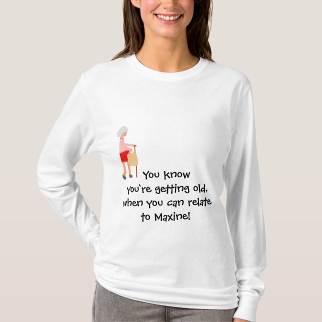 Camiseta Relacionado Con Maxina (Anverso)