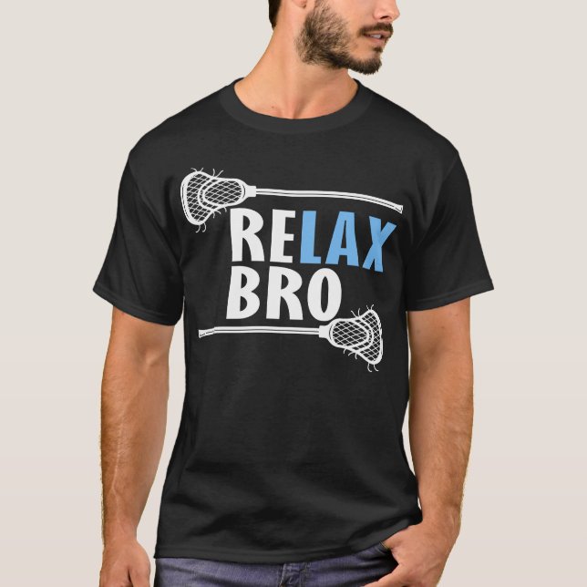 Camiseta relaja bro lacrosse (Anverso)