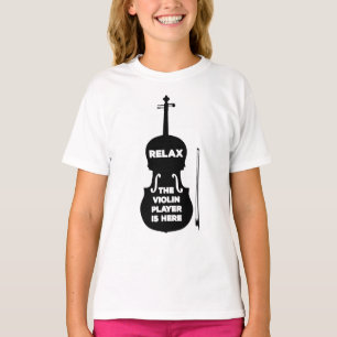 Camiseta Relaja El Violinista Está Aquí