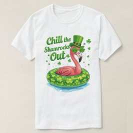 Camiseta Relaja Los Tréboles Fuera Divertido Día De San Pa