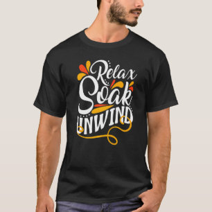 Camiseta Relajación Bañera Solárium Relájese en el baño B