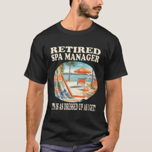 Camiseta Relajación de abanico de spa retirado
