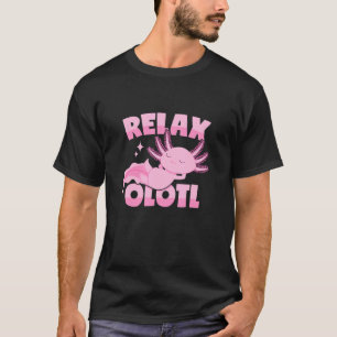 Camiseta Relajación de Axolotl Pun