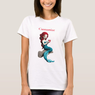 Camiseta Relajación De Sirena Con Bebida Thunder_Cove