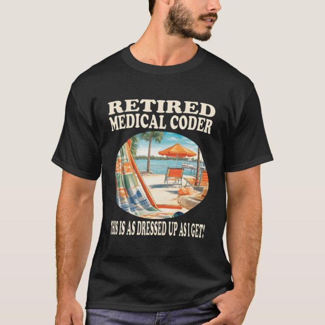 Camiseta Relajación del codificador médico retirado (Anverso)