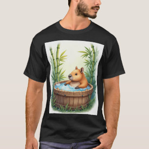 Camiseta Relajación en Bañera de Hidromasaje de Carpincho V