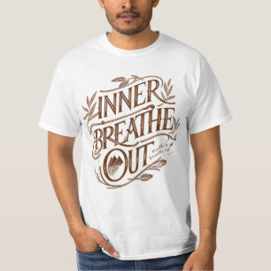 Camiseta Relajación y bienestar - Diseño de atención