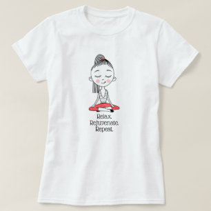 Camiseta Relajación Zen Paz Yoga