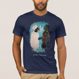 Camiseta relajada de los hombres principiantes