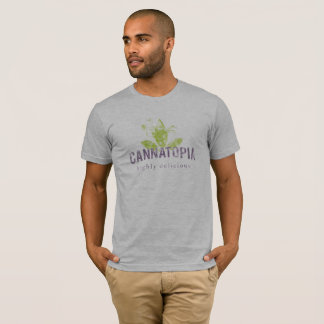 Camiseta relajada del logotipo del humo de
