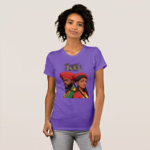 Camiseta relajada King and Queen Unisex