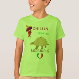 Camiseta Relajándome con mi tacosaurus